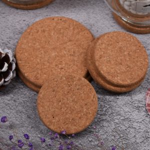 Natural Cork Base for Cups, Jars, Candles – Eco-Friendly and Heat Resistant