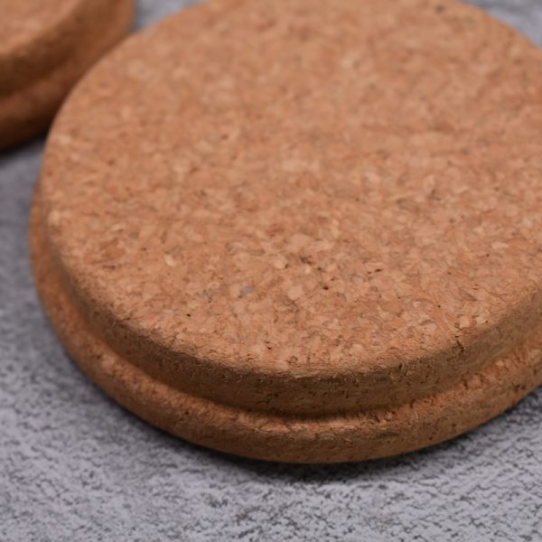 Natural Cork Base for Cups, Jars, Candles – Eco-Friendly and Heat Resistant - 图片 3
