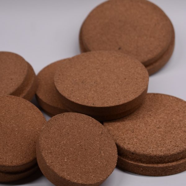 Natural Cork Base for Cups, Jars, Candles – Eco-Friendly and Heat Resistant - 图片 7