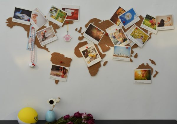 Cork World Map Wall Board Sustainable, Decorative, and Functional Premium Quality - 图片 4