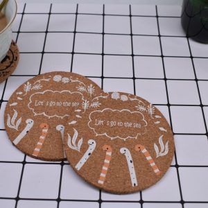 Custom Printed Cork Coasters – Heat Resistant and Non-Slip Table Protection