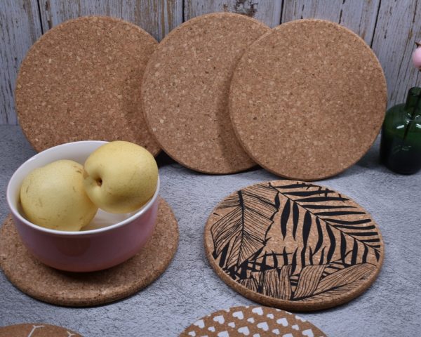 Wholesale Cork Placemats – Custom Printed, Durable & Sustainable for Hot Dishes Table Mat - 图片 4