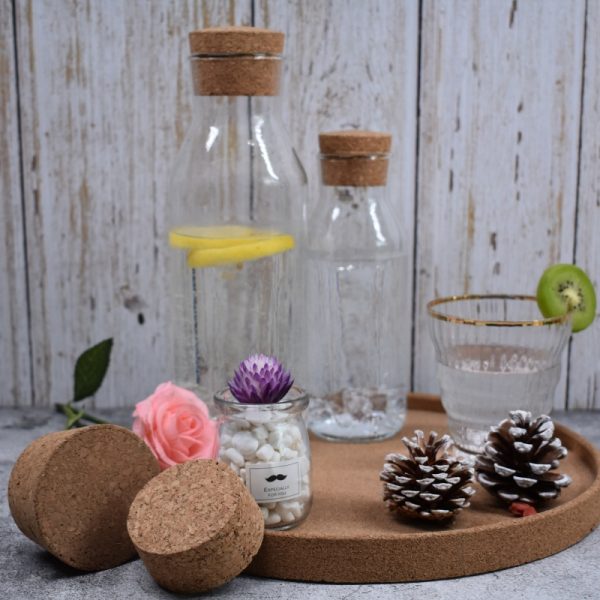 Eco-Friendly Cork Lid with Custom Logo – Ideal for Jars, Bottles, and Crafts - 图片 4