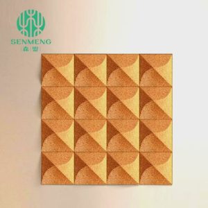 High Quality 500 Square Meters MOQ Cork Wall Panels for Interior Wall Design and Facades