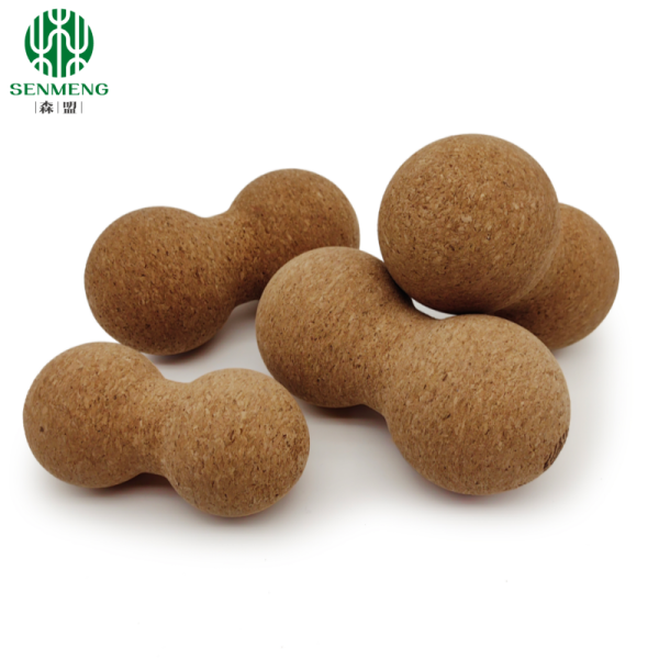 Customized Cork Peanut Balls Perfect for Yoga Studios, Fitness Brands and Retail - 图片 2