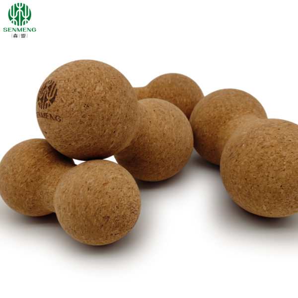 Customized Cork Peanut Balls Perfect for Yoga Studios, Fitness Brands and Retail - 图片 4