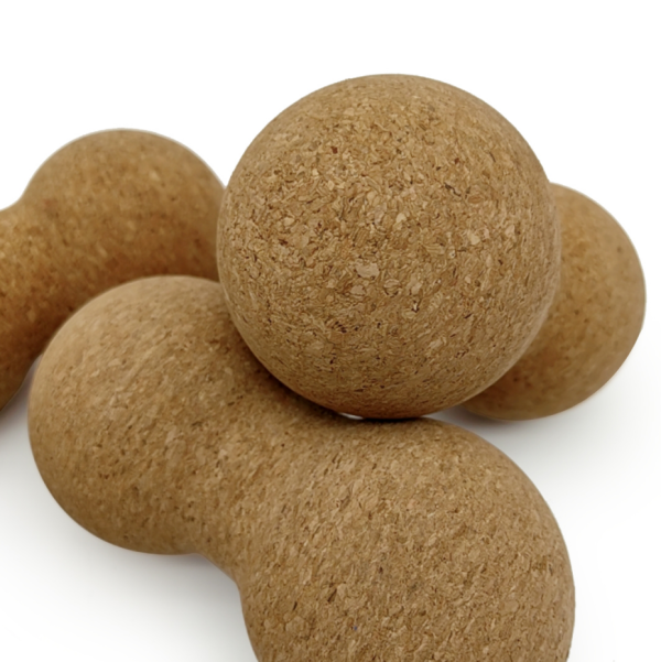 Customized Cork Peanut Balls Perfect for Yoga Studios, Fitness Brands and Retail - 图片 6