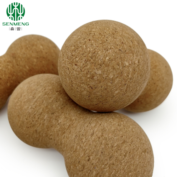 Customized Cork Peanut Balls Perfect for Yoga Studios, Fitness Brands and Retail - 图片 7