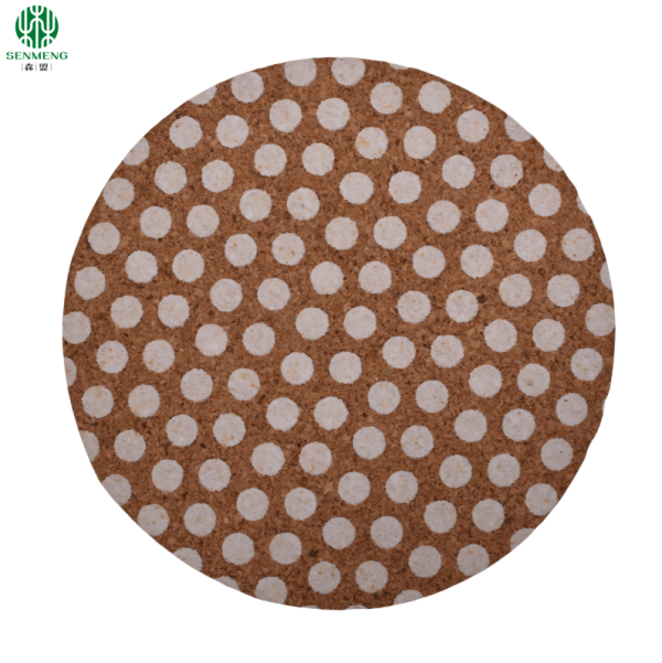 Durable Printed Stylish Cork Drink Coasters Perfect for Home Office and Events - 图片 4