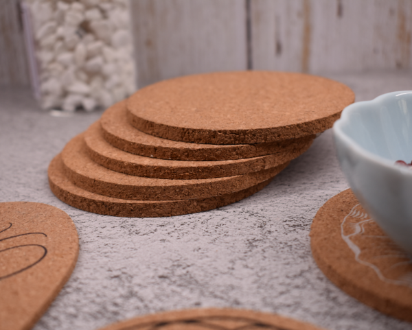 Natural Cork Table Placemats Home Quality Heat Resistance Placemats - 图片 5