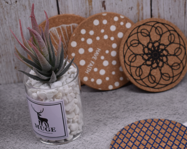 Eco-Friendly Cork Drink Coasters  Heat-Resistant Absorbent & Durable - 图片 7
