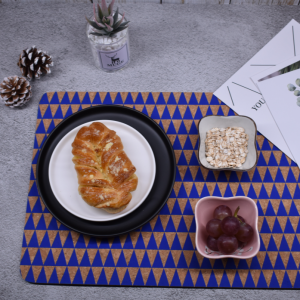 Customized Size Rectangle Cork Placemats Good Quality Heat Resistant Cork placemats For Hot Dishes,Hot pots