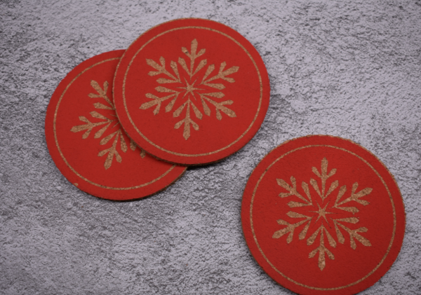 High Density Thick Cork Placemats  for Hot Dishes and Hot Pots, Heat Resistant Placemats for Kitchen, Hot Pads for Table - 图片 3