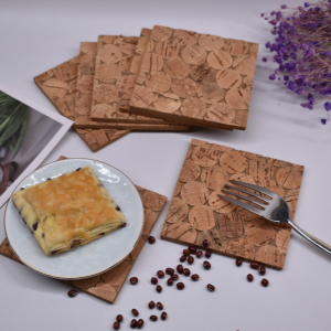 Natural Cork With Cork Fabric Material On the Top For Home Use With Heat Resistance