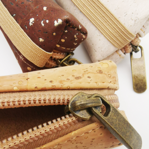 Cute Pencil Case Pouch, Cork Fabric Design, Multipurpose Cork Pencil,Pen Pouch - 图片 3
