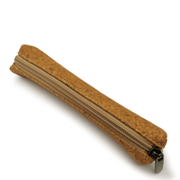 Cute Pencil Case Pouch, Cork Fabric Design, Multipurpose Cork Pencil,Pen Pouch - 图片 4