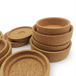 Removeable Cork Bottom Cup Base and Splash Proof Lid,Premium Quality Cork Base