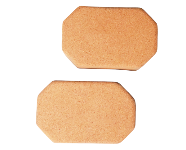 Cork Yoga Block, Solid Natural Cork Exercise Brick to Support and Improve Poses and Flexibility, Pack of 2 - 图片 5
