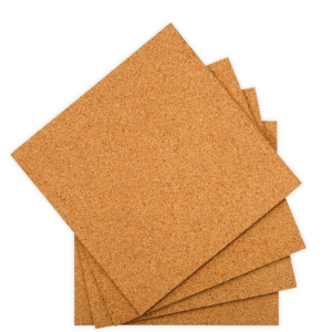 Natural Plain Cork Sheet 0.8-12mm Thickness Waterproof, Eco-Friendly Material for Cork Board,wall,flooring Width 1m to 1.4m
