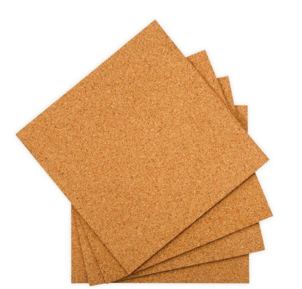 Natural Plain Cork Sheet 0.8-12mm Thickness Waterproof, Eco-Friendly Material for Cork Board,wall,flooring Width 1m to 1.4m