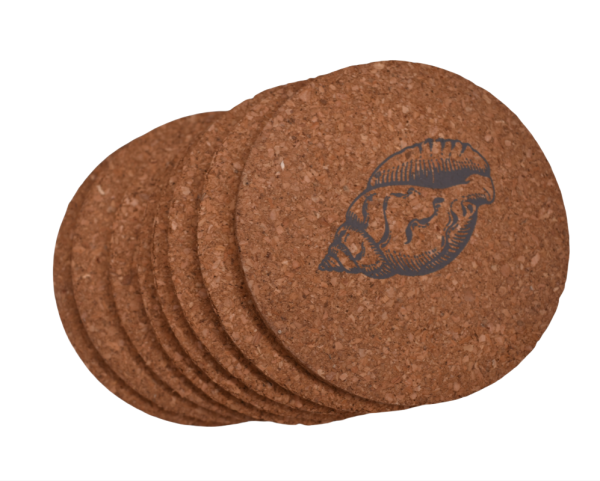 Coasters for Drinks 6 pcs Absorbent Cork Coasters, Coaster for Coffee Table Housewarming Gifts for New Home Present for Friends, Living Room Decor, Apartment Decor - 图片 6