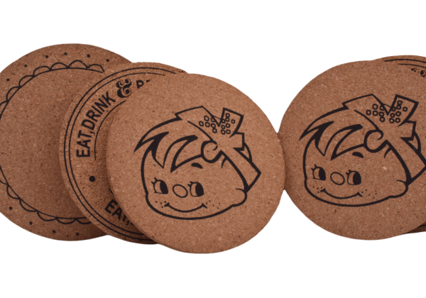 Customized Cork Coasters For Drinks, Reusable Cup Mat Round Cork Coasters Set for Home, Office, Bar, Restaurant - 图片 4