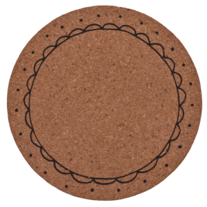 Cork Coasters For Drinks, Reusable Cup Mat Round Cork Coasters Set for Home, Office, Bar, Restaurant