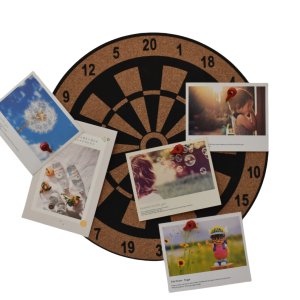 Multi-Purpose Cork Board – Ideal for Pinning Notes, Photos, and Schedules