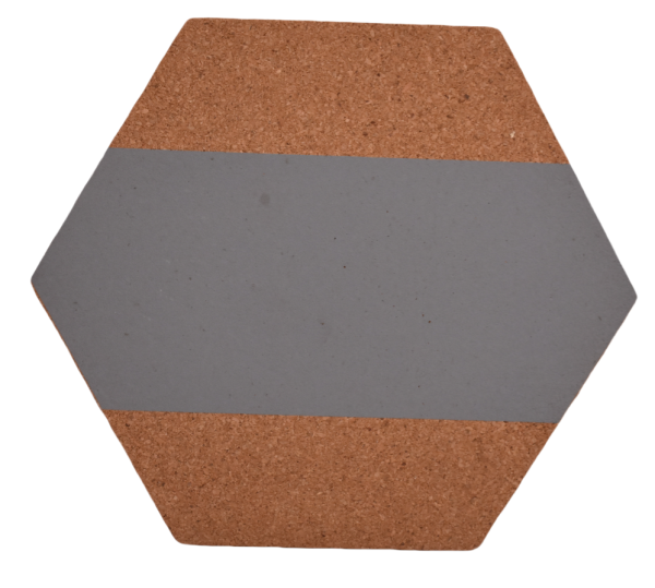 Printed Hexagon Cork Memo Tiles Customizable Wall Board For Custom Wall Panels for Notes and Decoration - 图片 5