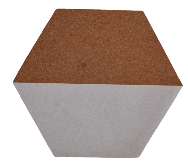 Printed Hexagon Cork Memo Tiles Customizable Wall Board For Custom Wall Panels for Notes and Decoration - 图片 4