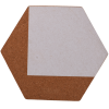 Natural Hexagonal Cork Boards DIY Pin Board Tiles for Office and Home - 图片 5