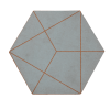 Natural Hexagonal Cork Boards DIY Pin Board Tiles for Office and Home - 图片 4
