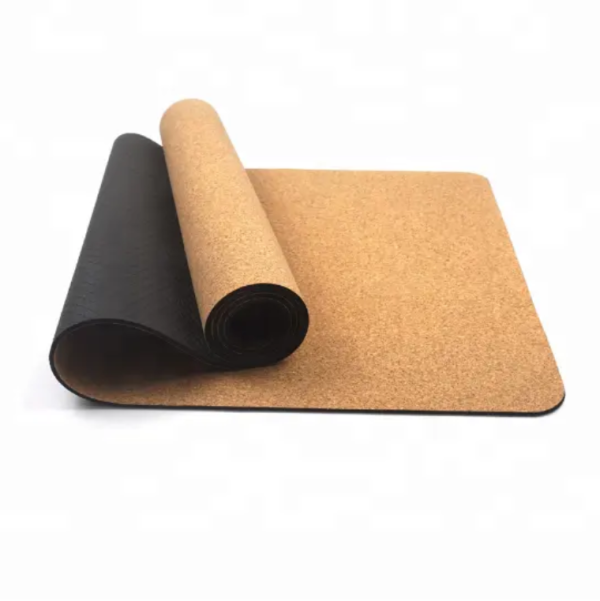 Eco Friendly Cork Yoga Mat Non-Slip Anti Odor Sustainable Material for Hot Yoga and Pilates - 图片 5
