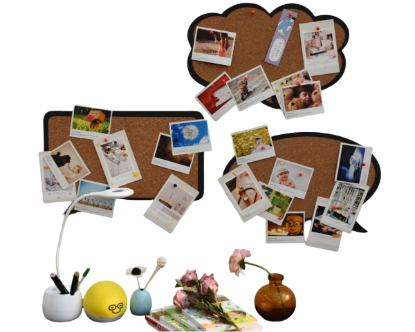 Customized Decorative Customized Shape Natural Cork Bulletin Board Cork Sheet with Premium Quality