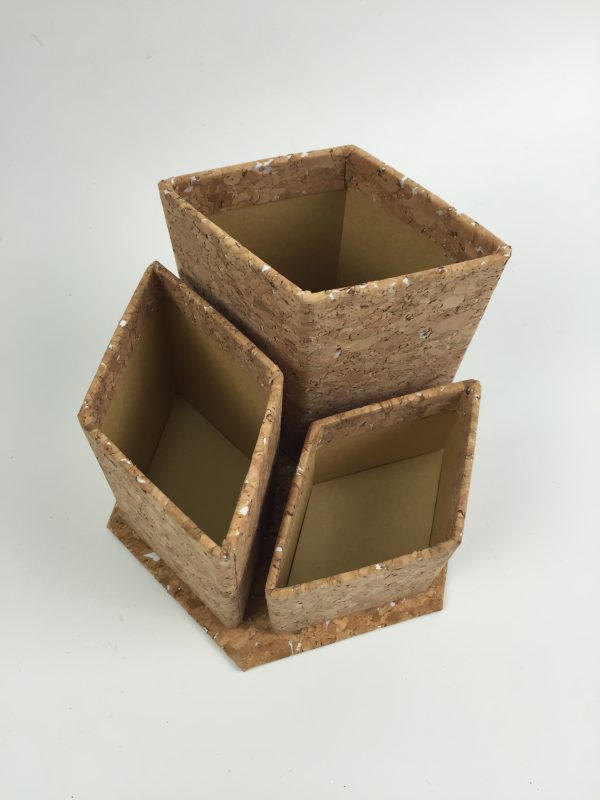 Multi Functional Cork Fabric Pen Holder for Office or Home Use - 图片 5