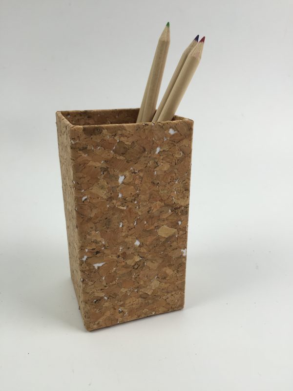Multi Functional Cork Fabric Pen Holder for Office or Home Use - 图片 3