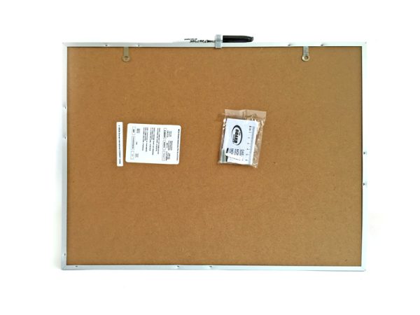 Premium Natural Cork Bulletin Board  Perfect for Classrooms Workspaces and Notices