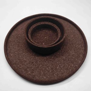 Cork Desk Tray Set Storage Cork Accessory Tray for Storage Box Storing Jewelry