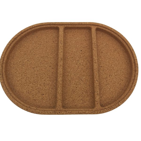 Cork Desk Tray Set Storage Cork Accessory Tray for Storage Box Storing Jewelry - 图片 4