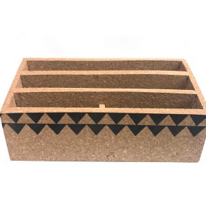 Cork File Holder Magazine Holder Folder Book Storage Desk Organizer