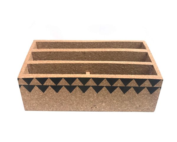 Cork File Holder Magazine Holder Folder Book Storage Desk Organizer