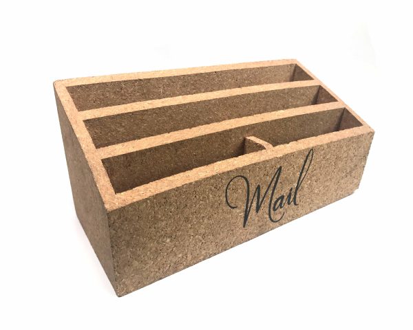 Cork File Holder Magazine Holder Folder Book Storage Desk Organizer - 图片 3