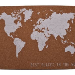 Wholesale Cork Map Boards Custom Printed World Map