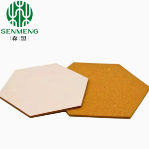 Self Adhesive Hexagon Cork Board for Easy Wall Installation