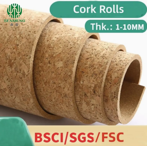 Customized Floral Surface Cork Roll for Wall Cork Bulletin Board Sheets - 图片 3
