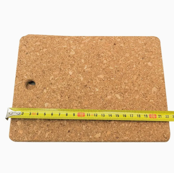 Natural Eco Friendly Rectangular Heat Insulation Antislip Home Cork Placemats Cork Trivets - 图片 4