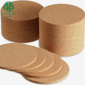 Wholesale Eco-Friendly Low Price Cork Round Coaster Sustainable Cork Coasters