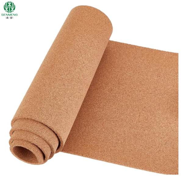 Natural Cork Roll Sheet  Eco Sound Absorbing Material for Wall Panels Flooring Crafts