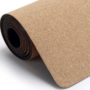 Natural Cork Yoga Mat with TPE Base  Eco Sweat-Resistant Non Toxic Perfect for Wholesale