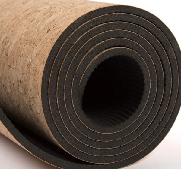Wholesale Natural Cork Yoga Mats Anti Bacterial Eco-Friendly Non-Slip for Gym and Yoga Use